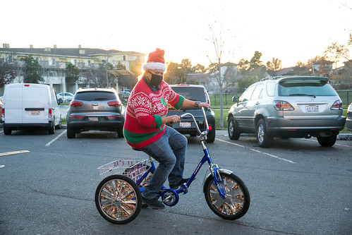 OPL Bike Helmet and Bicycle Hand off by Doug Zimmerman, 12/18/20